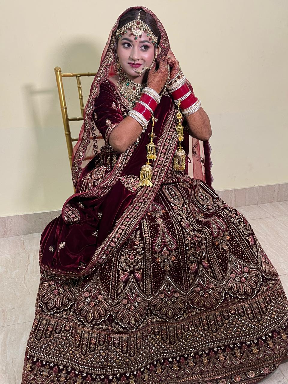 Bengali bride close-up by Rajni Mitra Jamshedpur